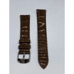 Michele Men's Genuine Alligator Two-Piece Strap Watch Band WK39